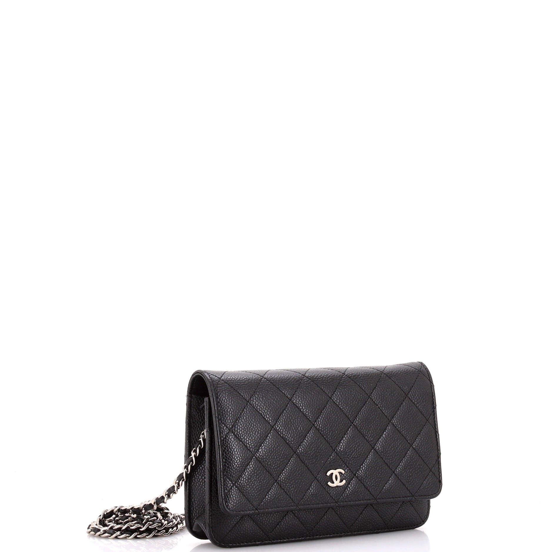 Chanel Wallet on Chain Quilted Caviar
