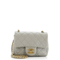 Chanel Pearl Crush Square Flap Bag Quilted Lambskin Mini