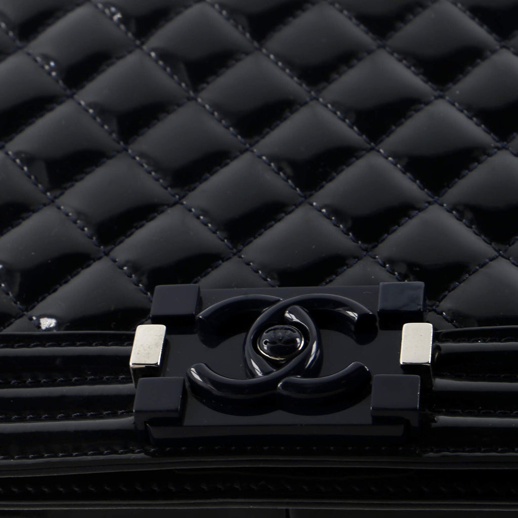 Chanel Boy Flap Bag Quilted Plexiglass  New Medium
