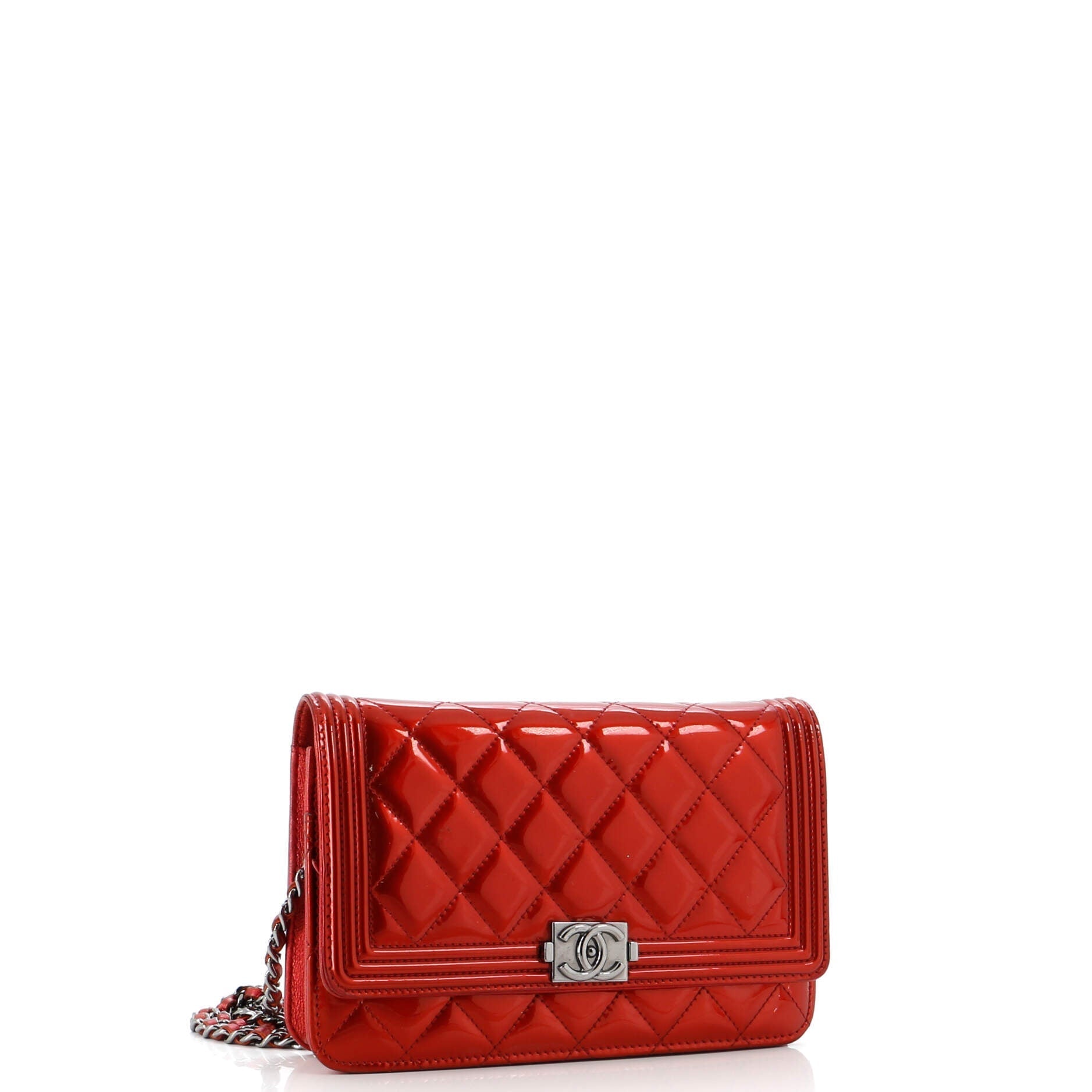 Chanel Boy Wallet on Chain Quilted