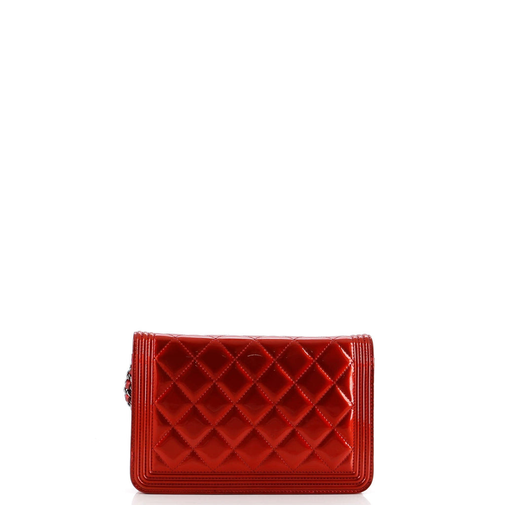 Chanel Boy Wallet on Chain Quilted
