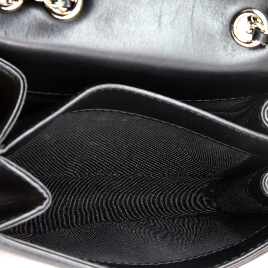 Chanel Braided Chic Flap Bag Calfskin Small