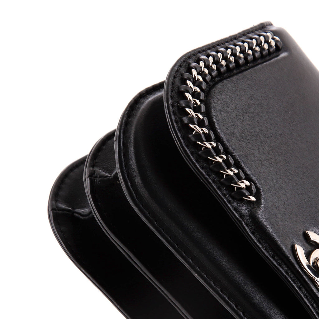 Chanel Braided Chic Flap Bag Calfskin Small