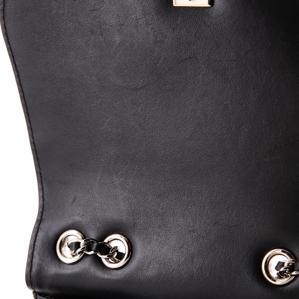 Chanel Braided Chic Flap Bag Calfskin Small