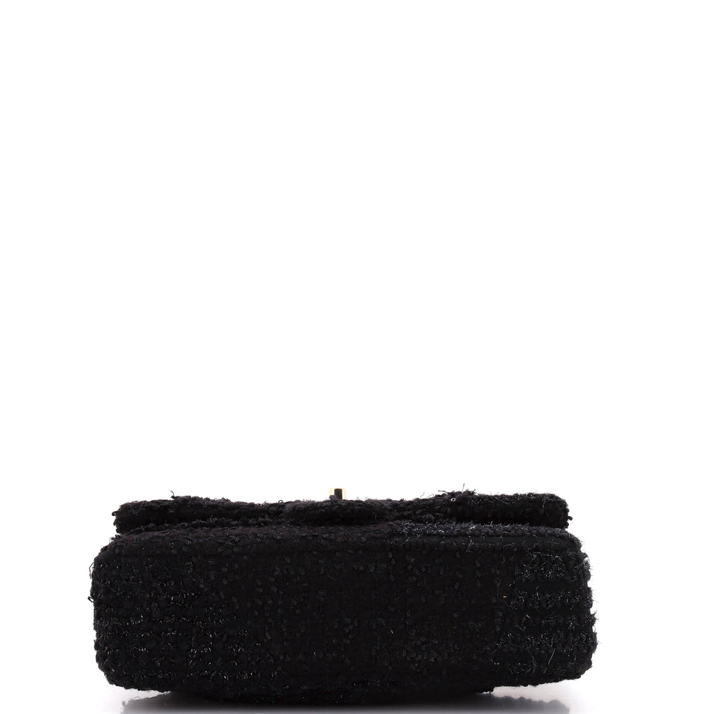 Chanel Classic Double Flap Bag Patchwork Tweed Medium