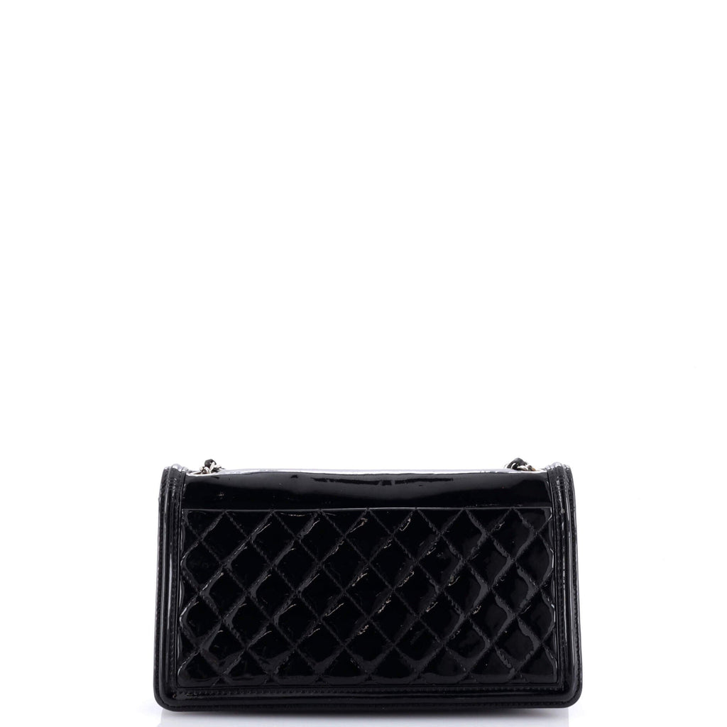 Chanel Boy Brick Flap Bag Striped  and Plexiglass Horizontal