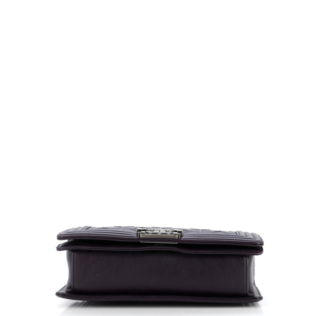 Chanel Arabesque Boy Flap Bag Embossed Calfskin Old Medium