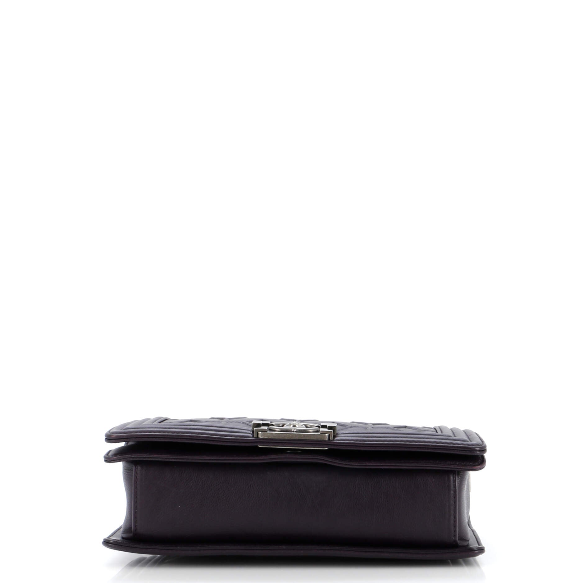 Chanel Arabesque Boy Flap Bag Embossed Calfskin Old Medium