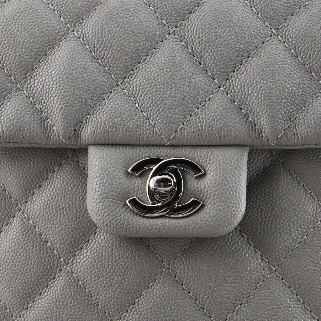 Chanel Urban Companion Flap Bag Quilted Caviar Small