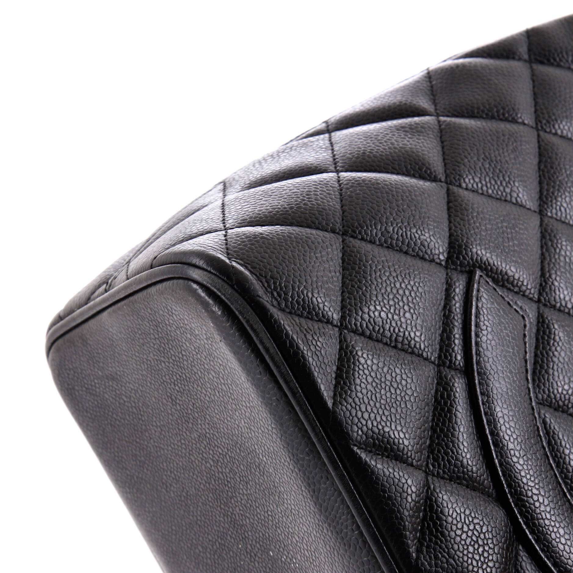Chanel Medallion Tote Quilted Caviar