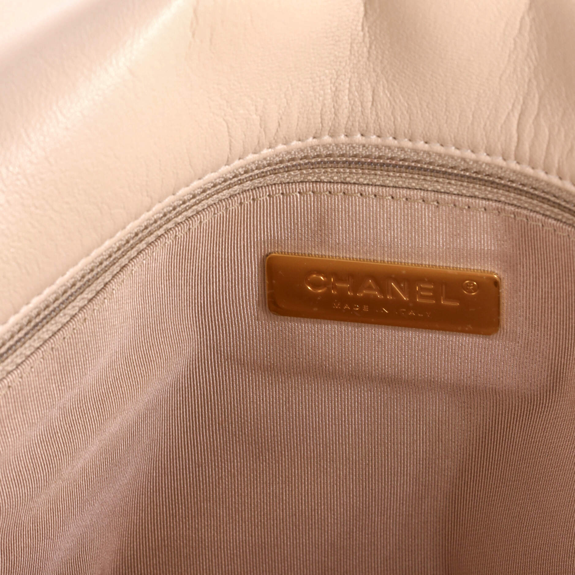 Chanel 19 Flap Bag Quilted Leather Maxi