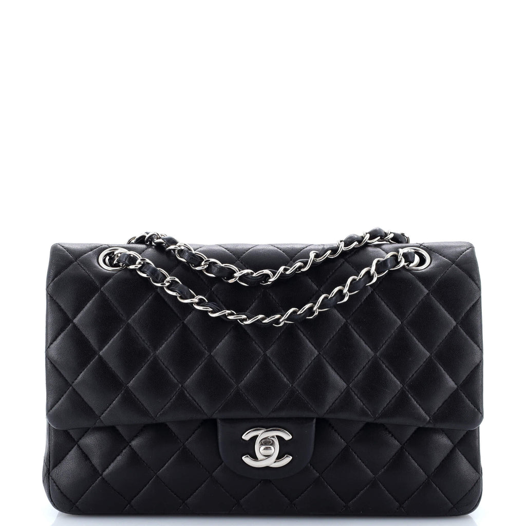 Chanel Classic Double Flap Bag Quilted Lambskin Medium