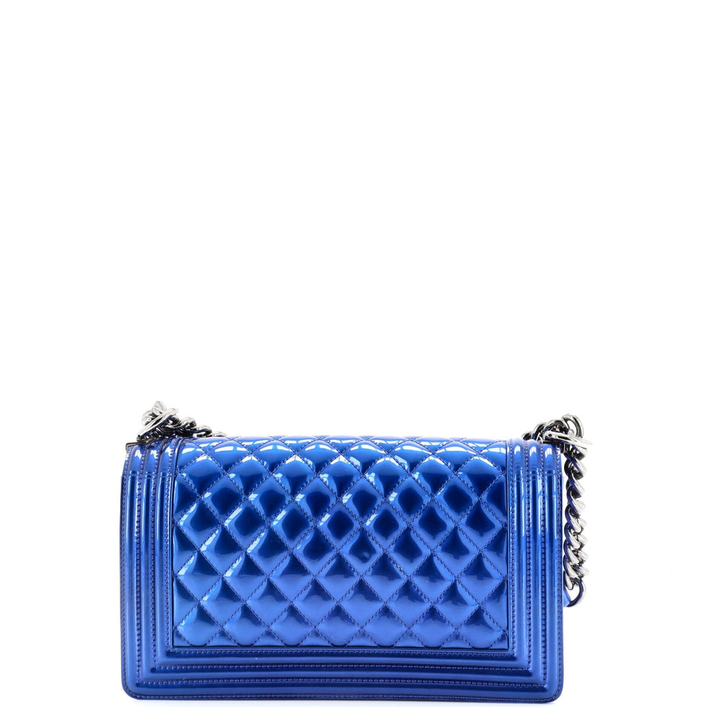 Chanel Boy Flap Bag Quilted  Old Medium
