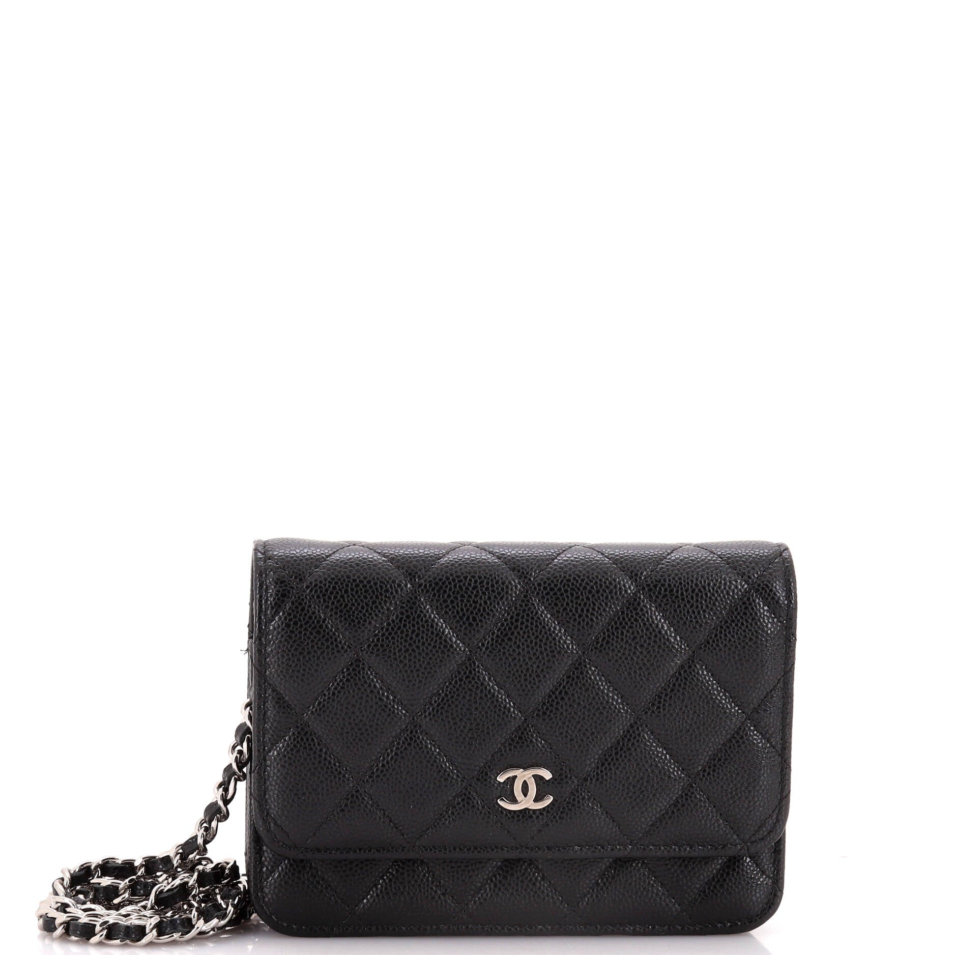 Chanel Wallet on Chain Quilted Caviar Mini