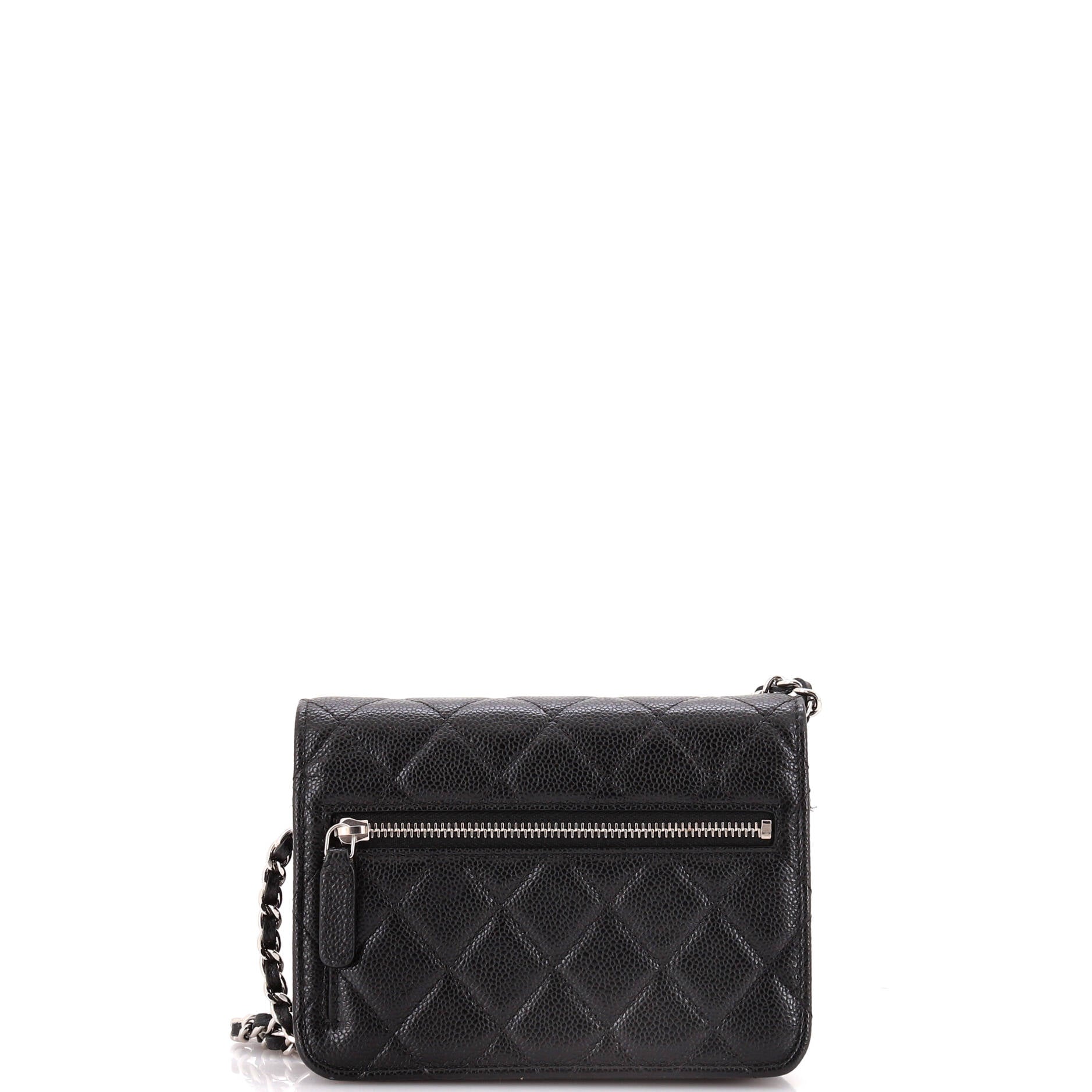 Chanel Wallet on Chain Quilted Caviar Mini