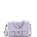 Chanel My Perfect Adjustable Chain Flap Bag Quilted Lambskin with Pearls Mini