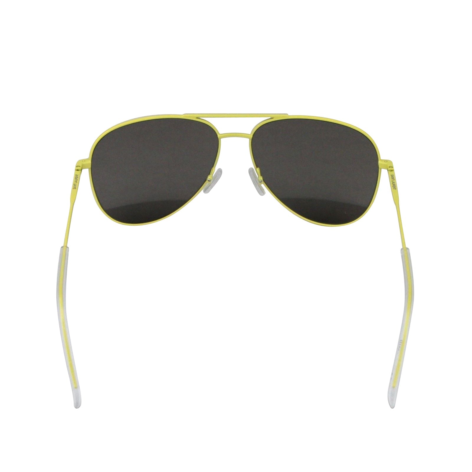 Saint Laurent Men's Yellow Metal Classic 11 Aviator Sunglasses