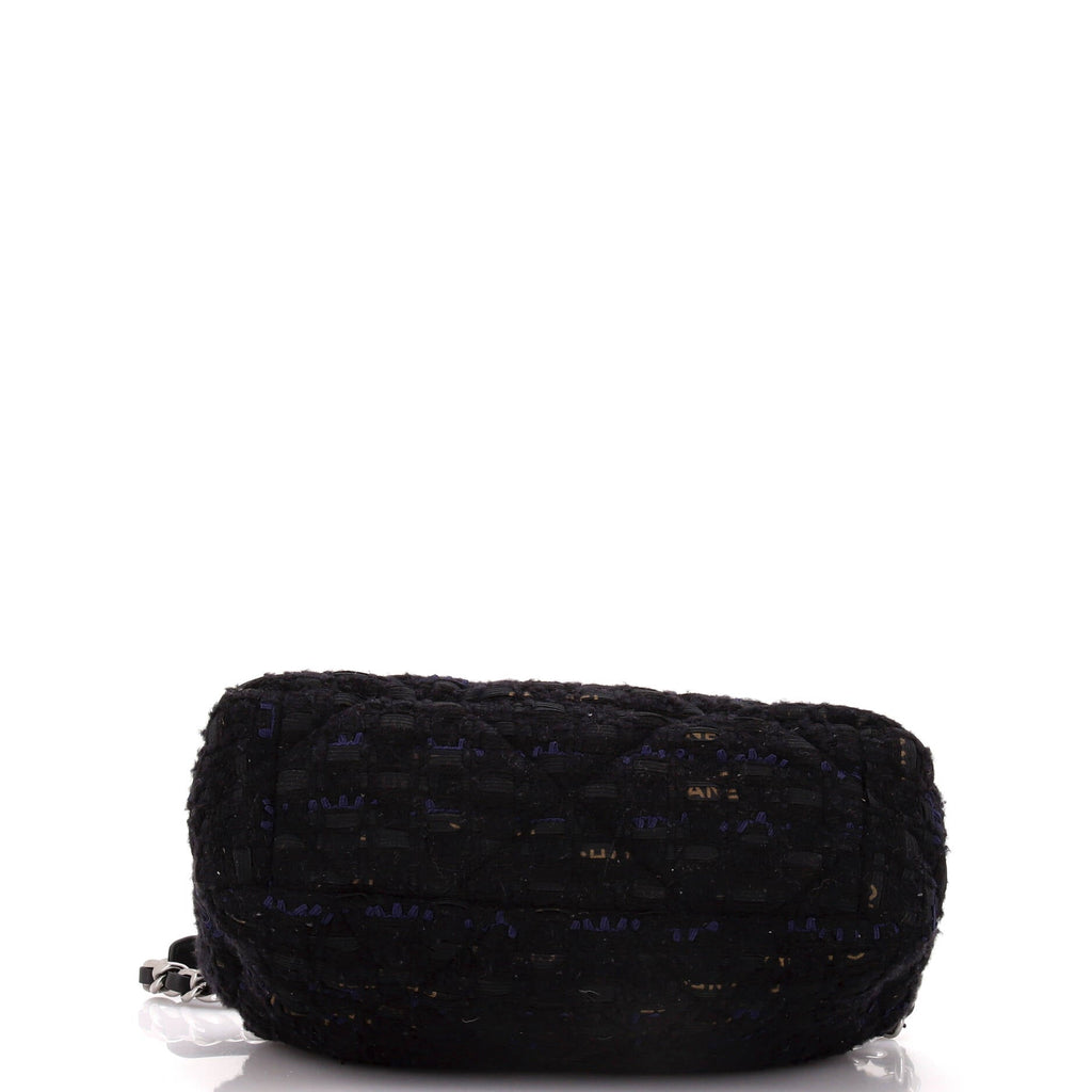 Chanel 19 Flap Bag Quilted Tweed and Ribbon Medium