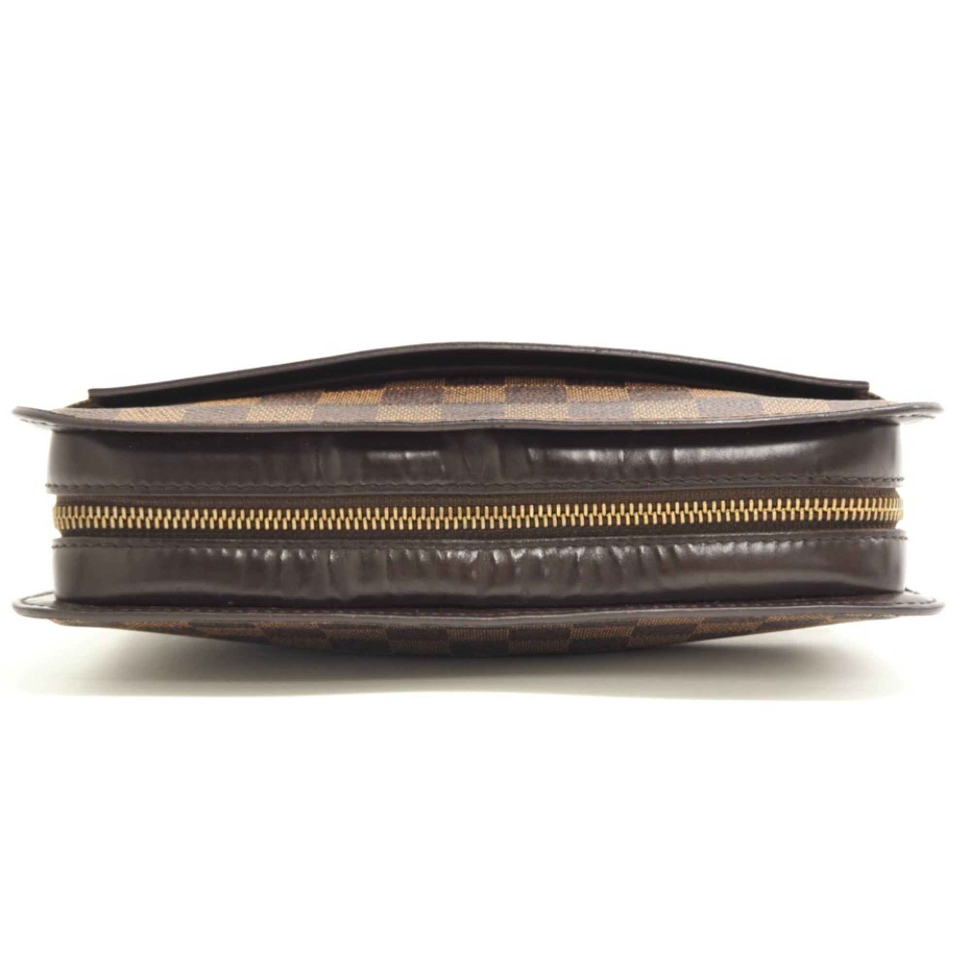Louis Vuitton Saint Louis  Leather Clutch Bag