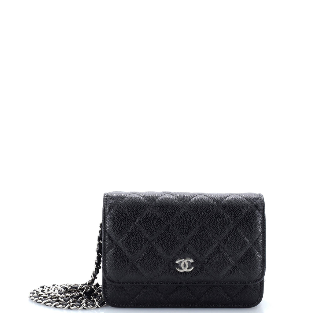 Chanel Wallet on Chain Quilted Caviar Mini