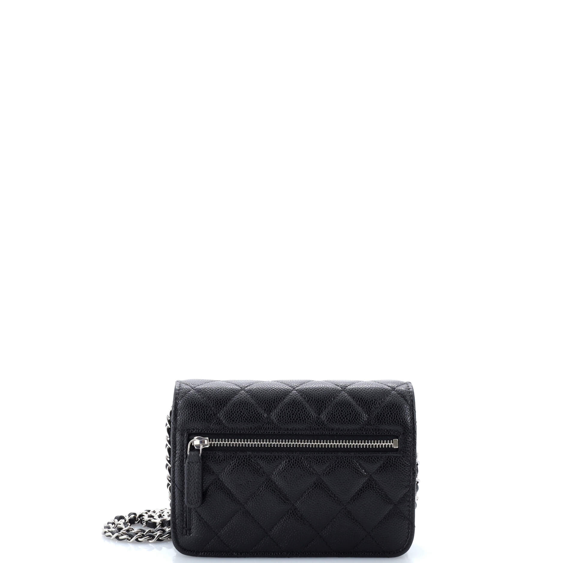 Chanel Wallet on Chain Quilted Caviar Mini