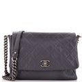 Chanel Couture Messenger Bag Quilted Calfskin Medium