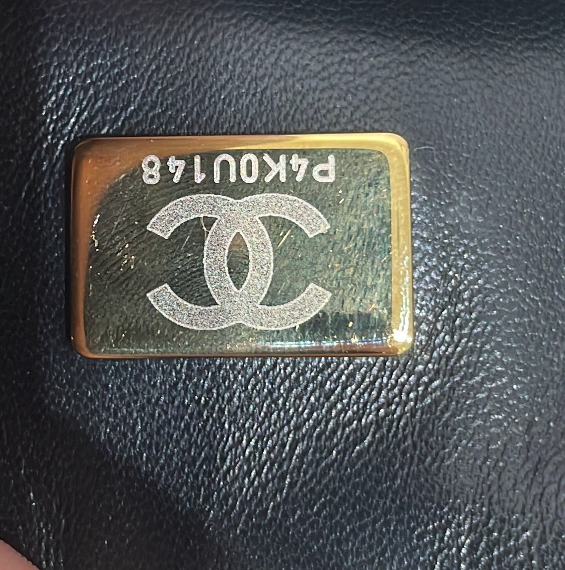 Chanel Paris Monaco Flap Bag Quilted Lambskin Mini