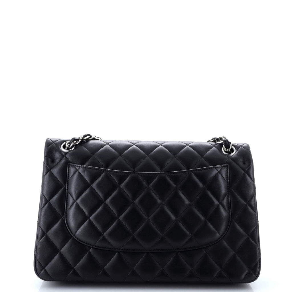 Chanel Classic Double Flap Bag Quilted Lambskin Jumbo