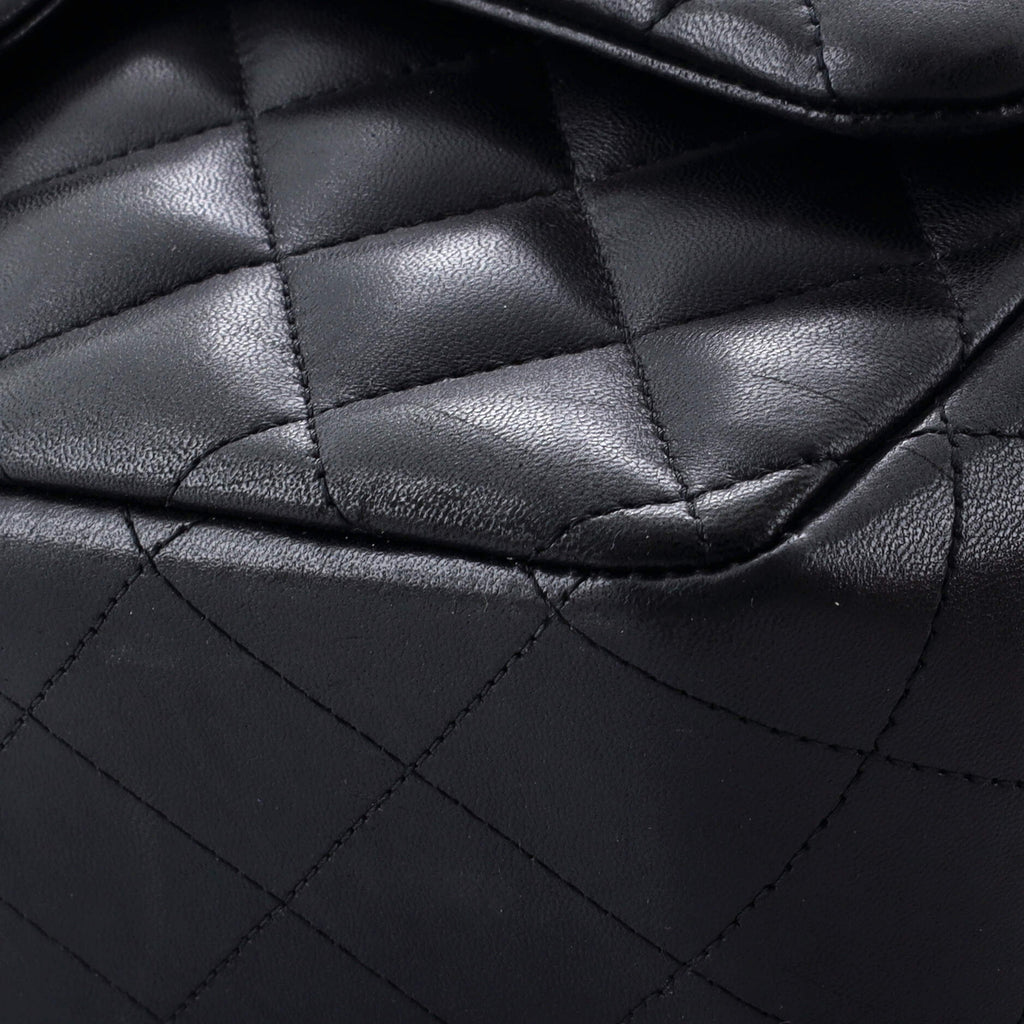 Chanel Classic Double Flap Bag Quilted Lambskin Jumbo