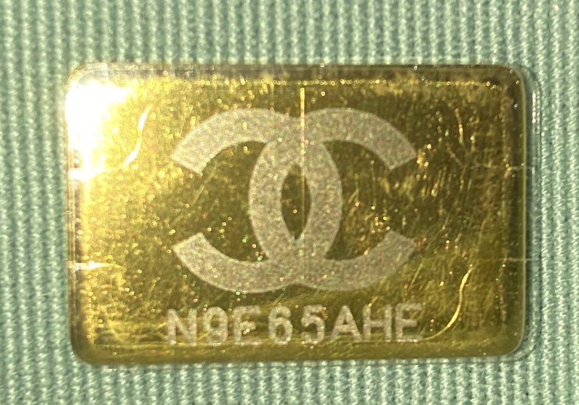 Chanel Quilted CC Wallet on Chain Quilted Metallic Lambskin