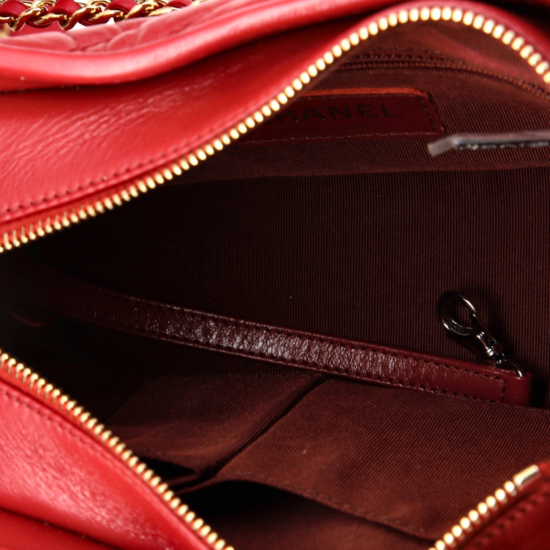 Chanel Gabrielle Hobo Chevron Aged Calfskin Small