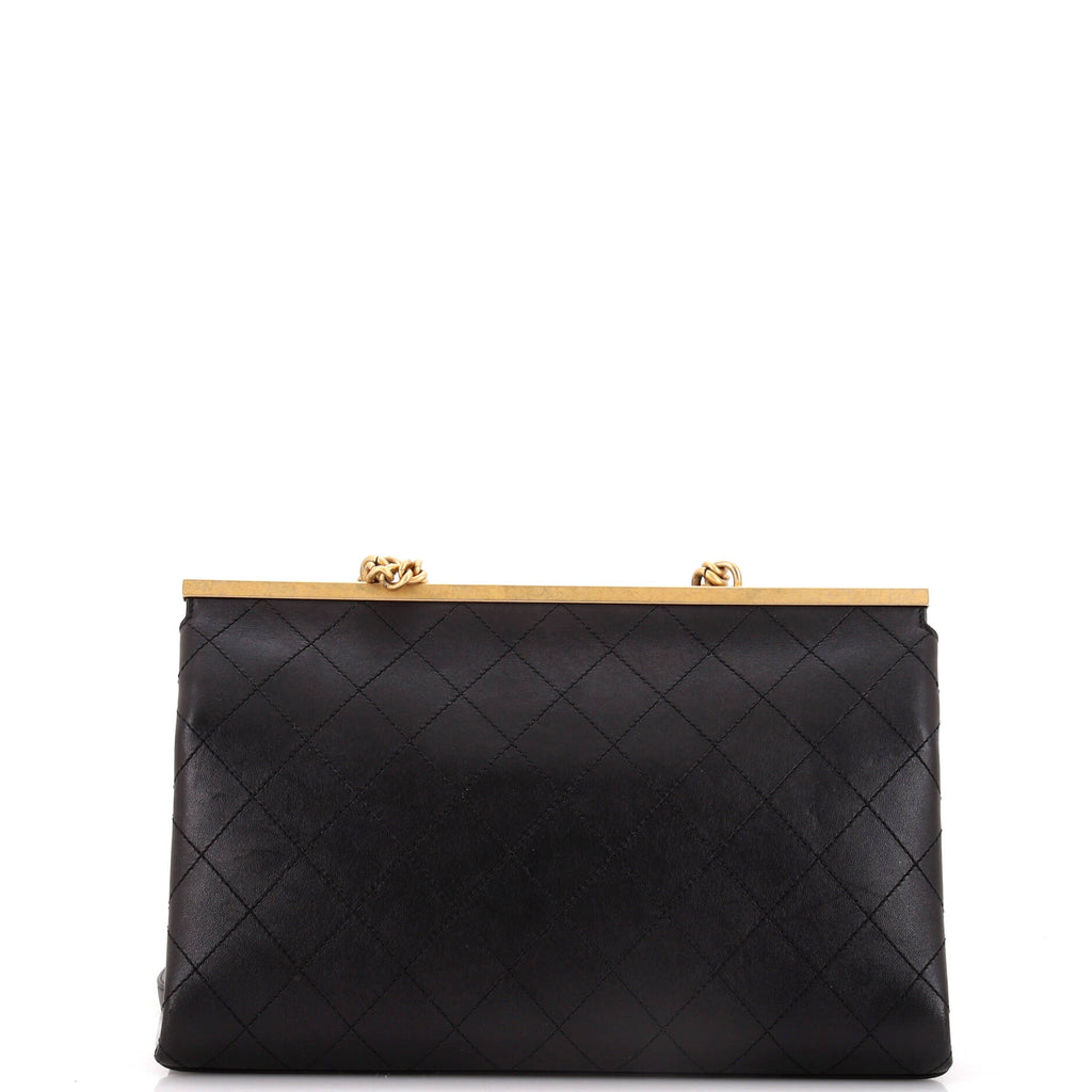 Chanel Coco Luxe Flap Bag Quilted Calfskin Medium