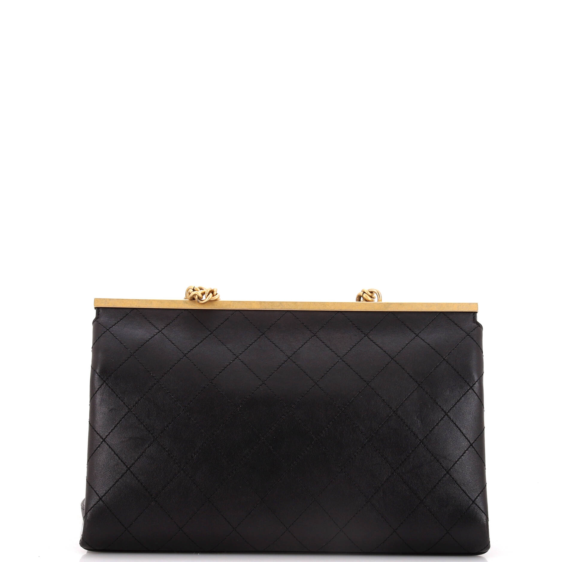 Chanel Coco Luxe Flap Bag Quilted Calfskin Medium