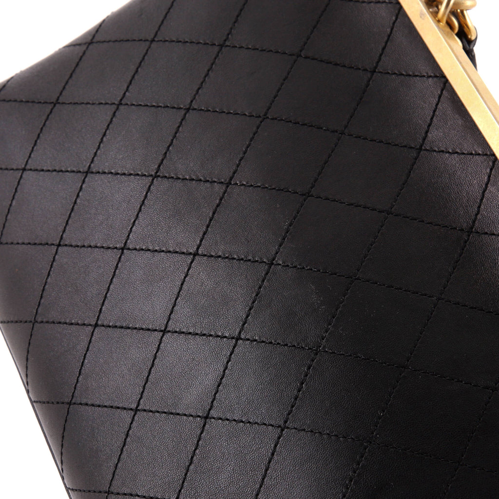 Chanel Coco Luxe Flap Bag Quilted Calfskin Medium