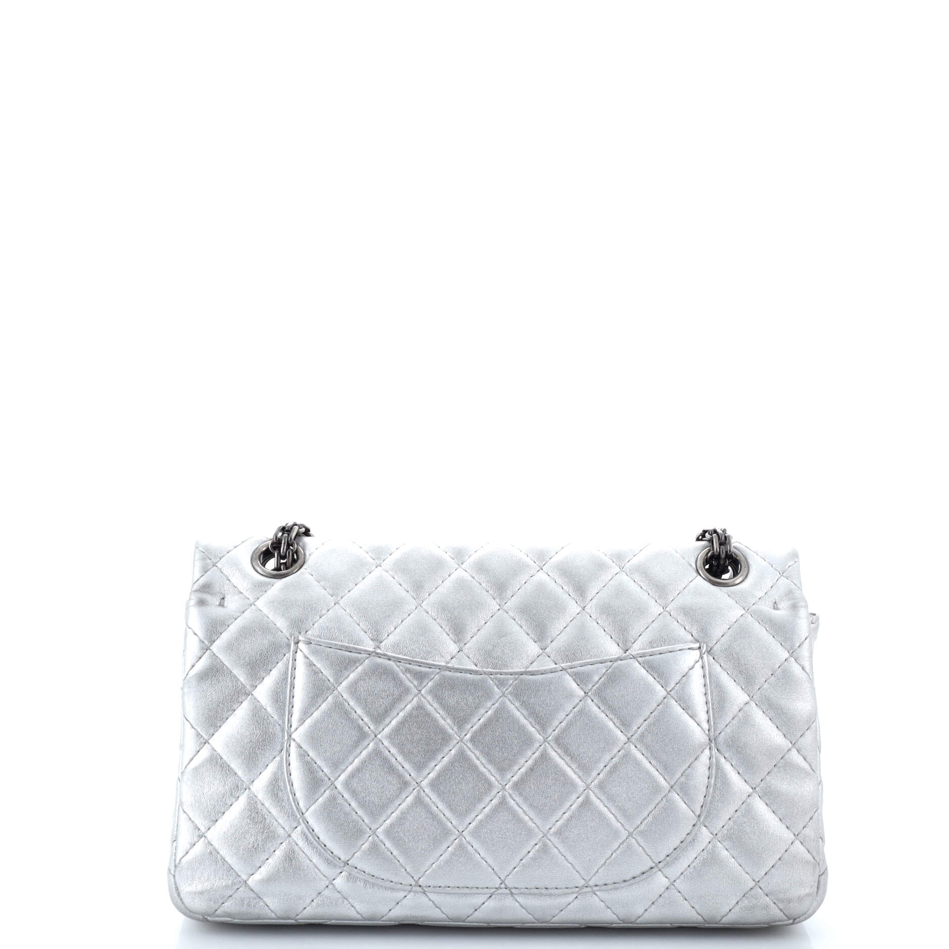 Chanel Reissue 2.55 Flap Bag Quilted Metallic Calfskin 225