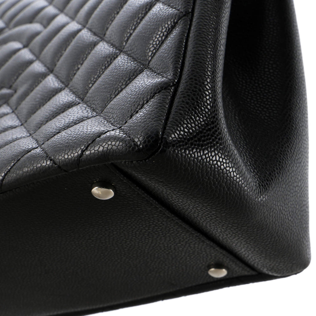Chanel Grand Shopping Tote Quilted Caviar XL