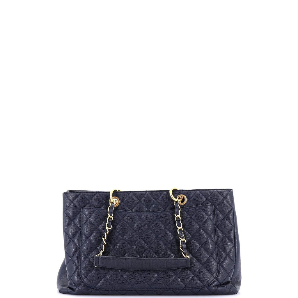 Chanel Grand Shopping Tote Quilted Caviar XL