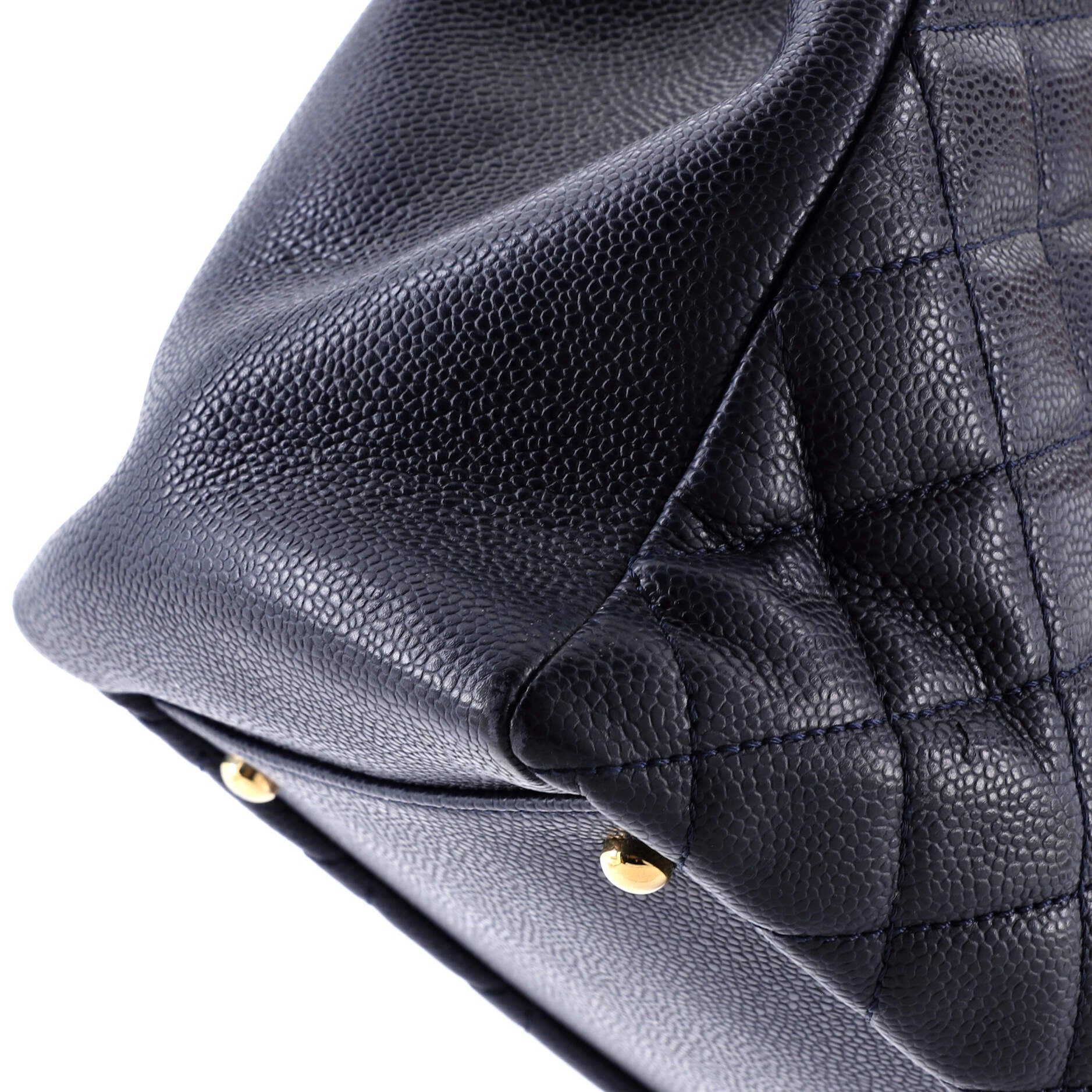 Chanel Grand Shopping Tote Quilted Caviar XL