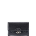 Chanel CC Box Flap Card Case Quilted Caviar