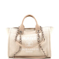 Chanel Deauville NM Tote Mixed Fibers Small