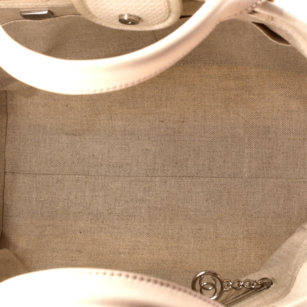 Chanel Deauville NM Tote Mixed Fibers Small