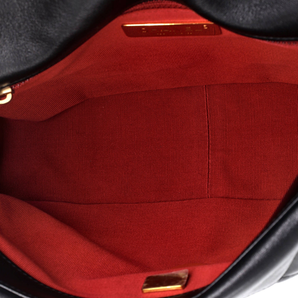 Chanel 19 Flap Bag Quilted Leather Medium