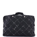 Chanel Travel Line Boston Bag Printed Nylon Medium