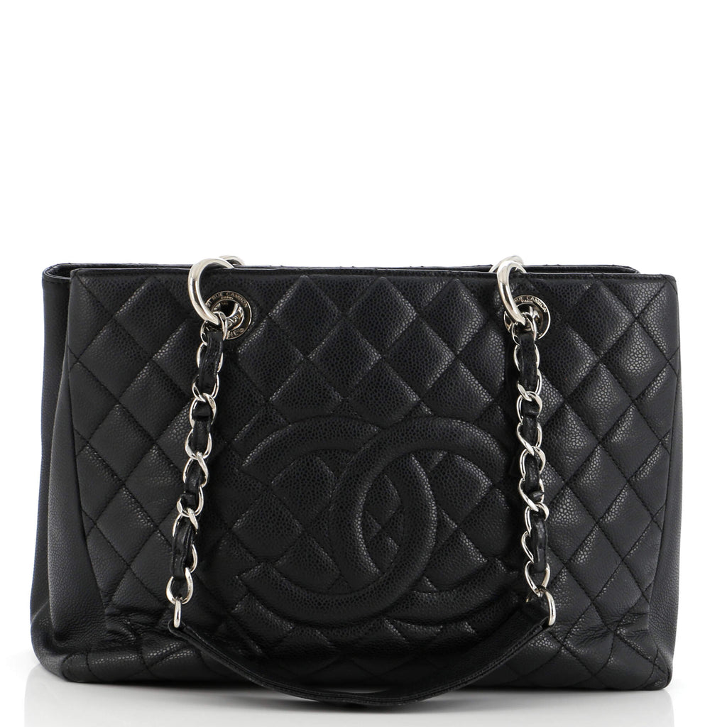 Chanel Grand Shopping Tote Quilted Calfskin