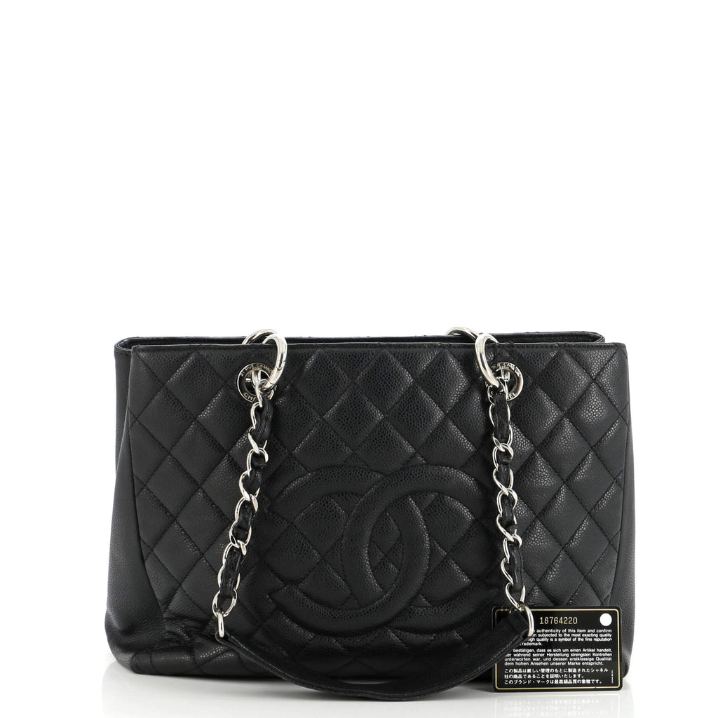 Chanel Grand Shopping Tote Quilted Calfskin