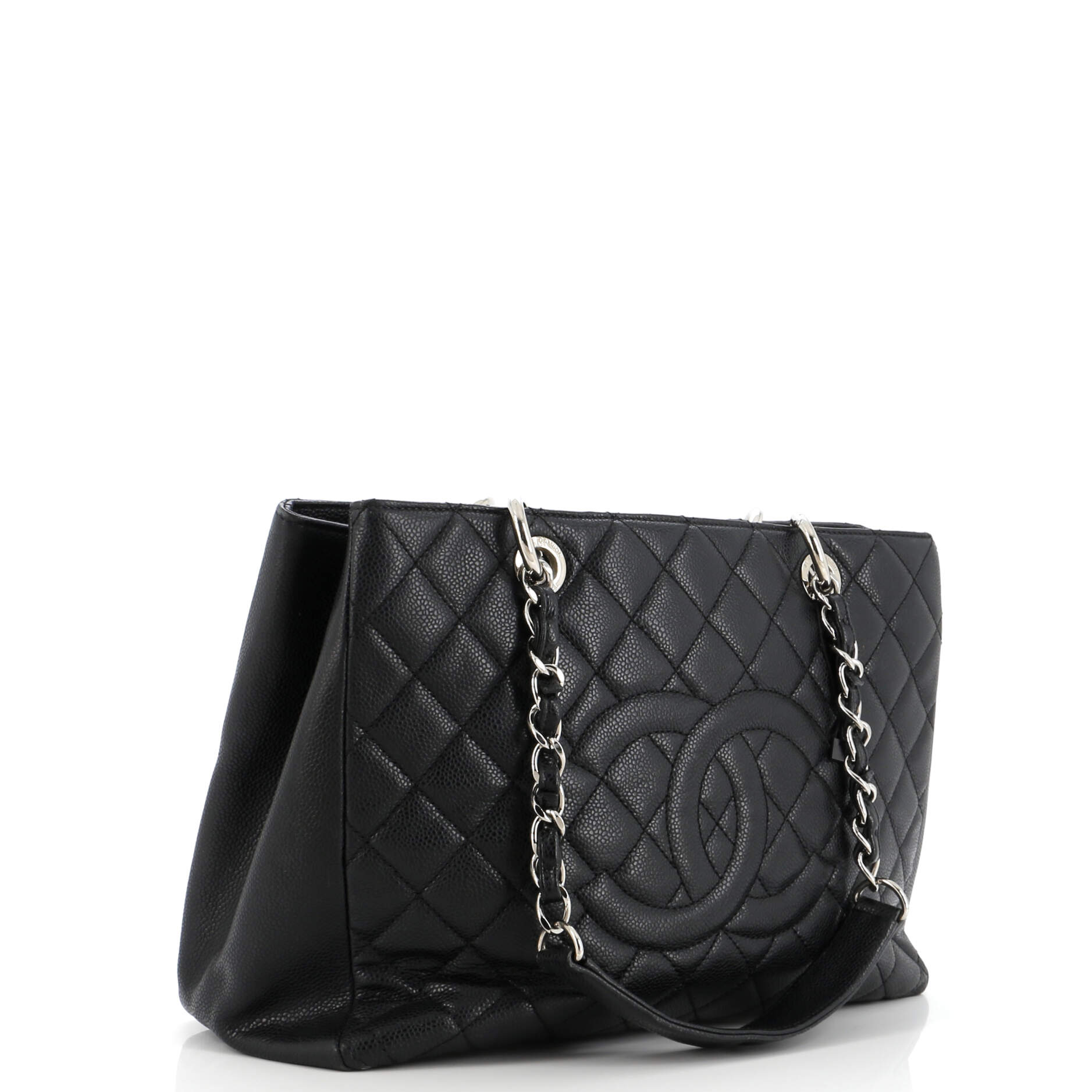 Chanel Grand Shopping Tote Quilted Calfskin
