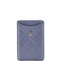 Chanel Pass Card Holder Quilted Lambskin