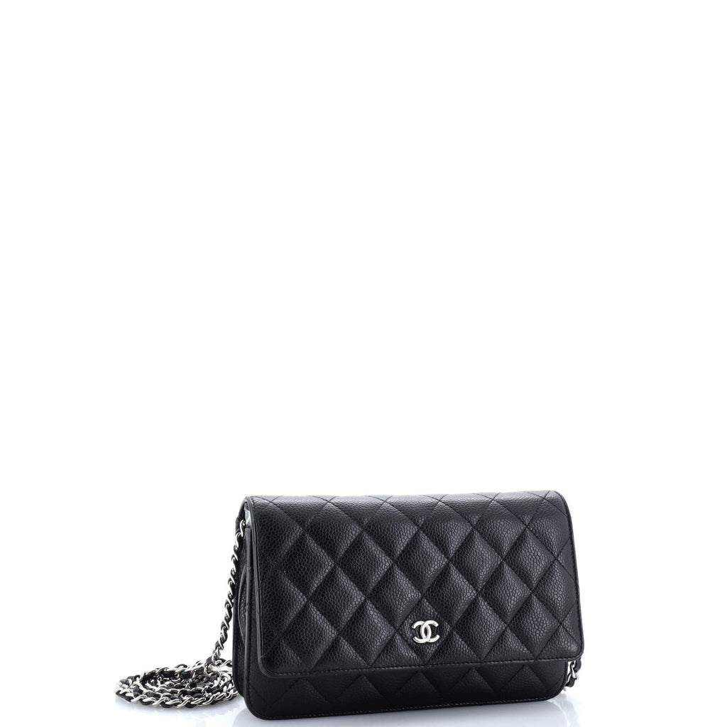 Chanel Wallet on Chain Quilted Caviar