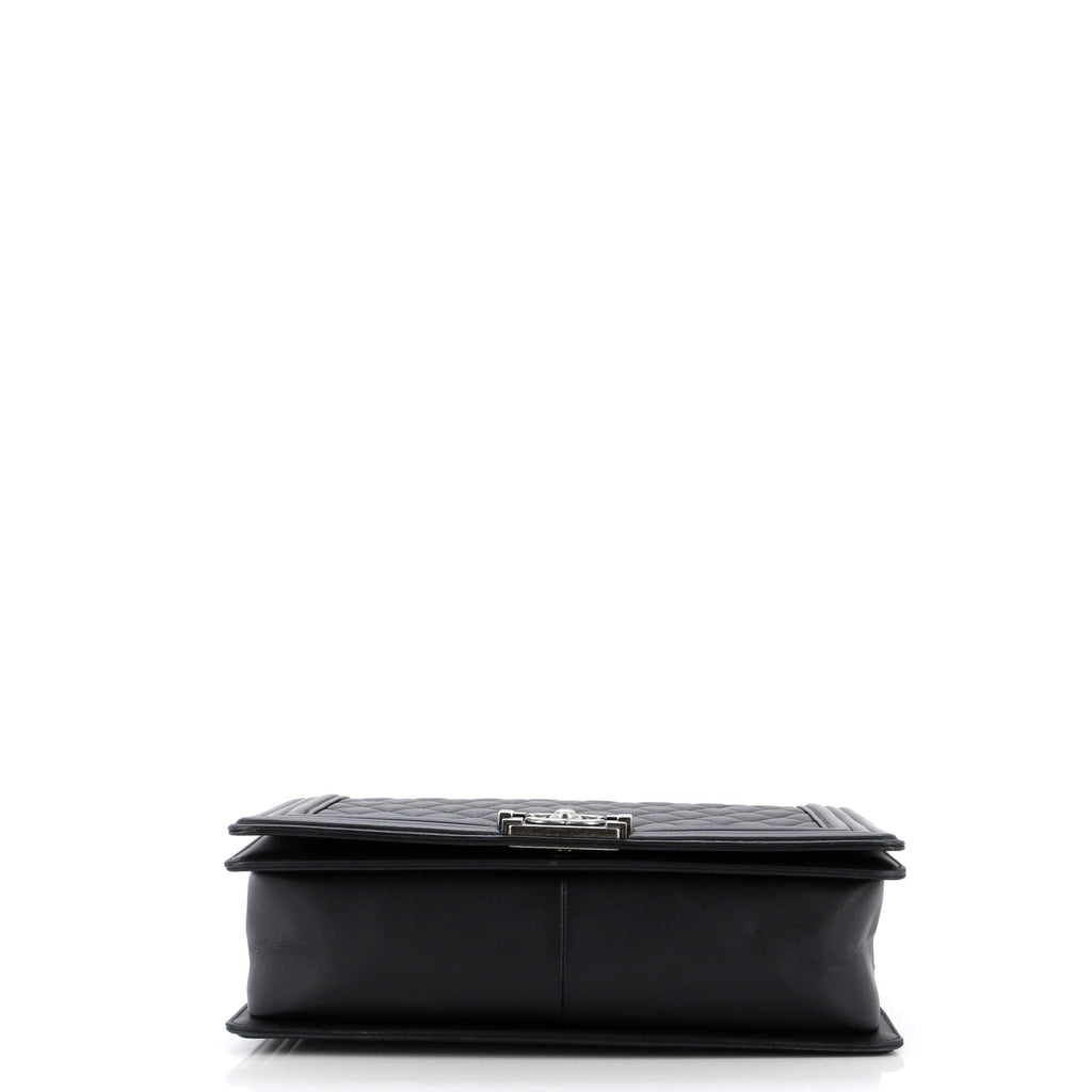 Chanel Boy Flap Bag Quilted Lambskin New Medium
