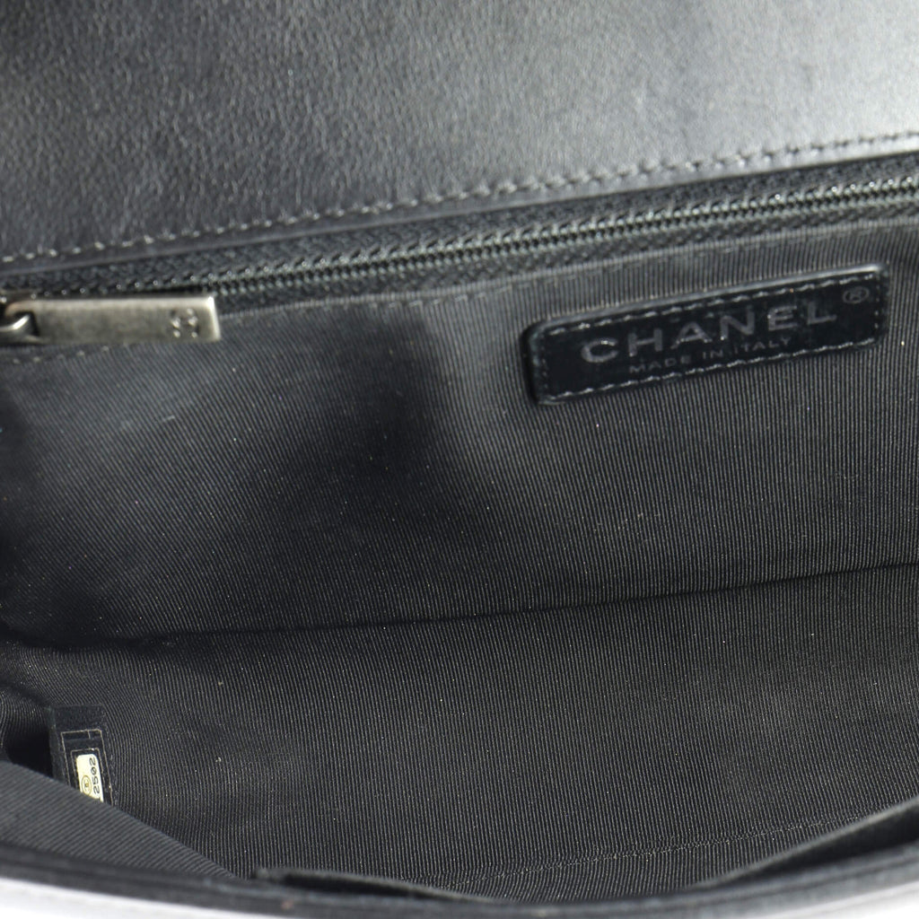 Chanel Boy Flap Bag Quilted Lambskin New Medium